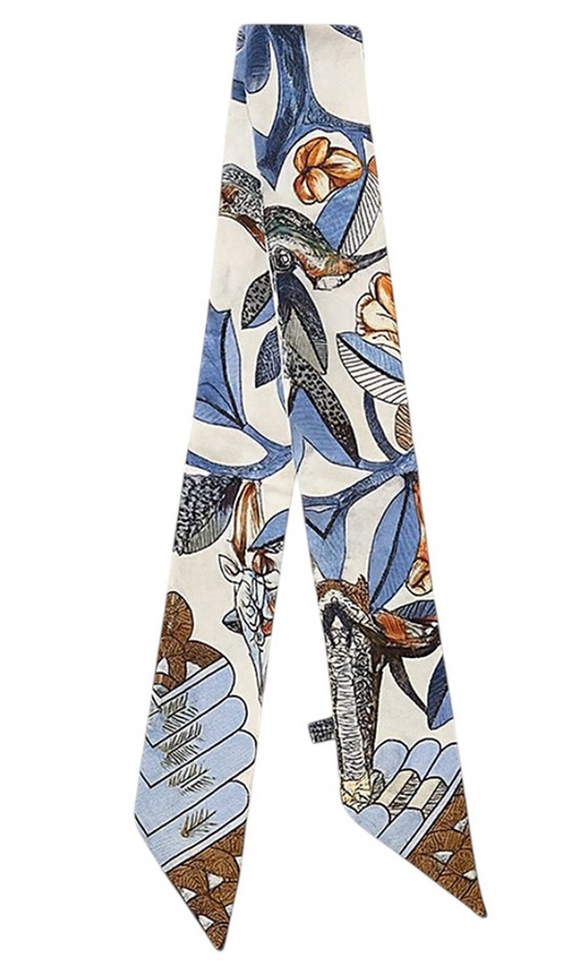 Songbird Blooms Skinny Scarf