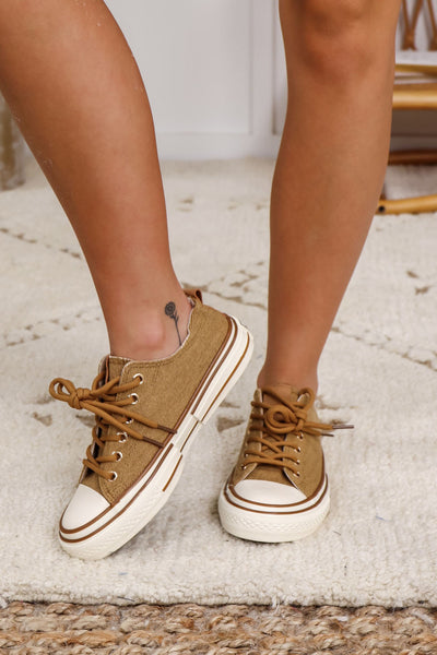 Driana Sneaker - Rust – Sincerely Yours