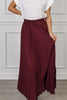 No Strings Attached Pleated Skirt