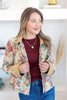 Floral Whimsy Button Down Jacket