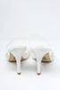 Clear Intentions Pearl Strap Heels