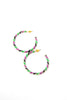 Bewitched By Color Hoop Earrings