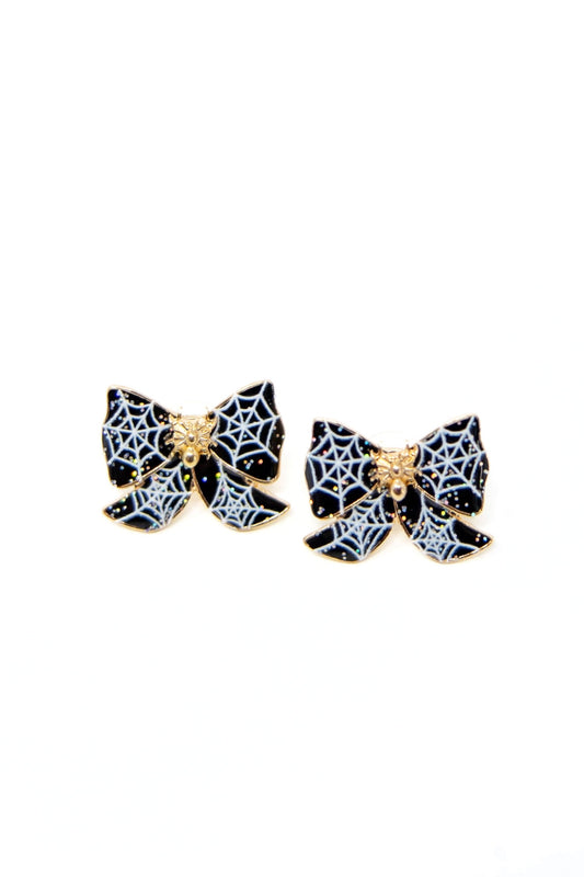 Webbed With Love Earrings