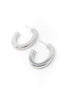 Polished Aura Oval Hoops