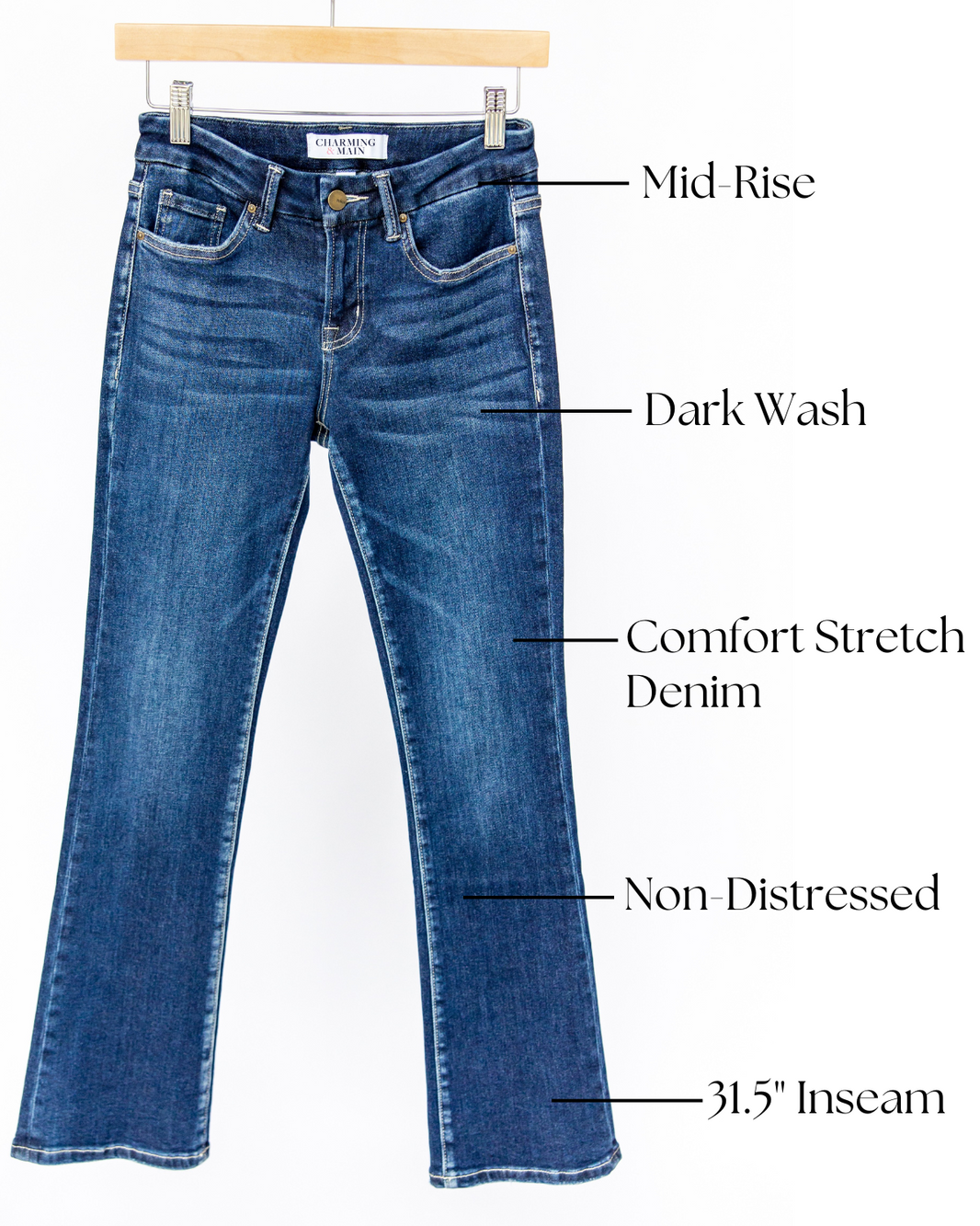 Mica Denim Charming & Main