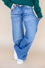 High Hopes Mid Rise Wide Leg Jeans