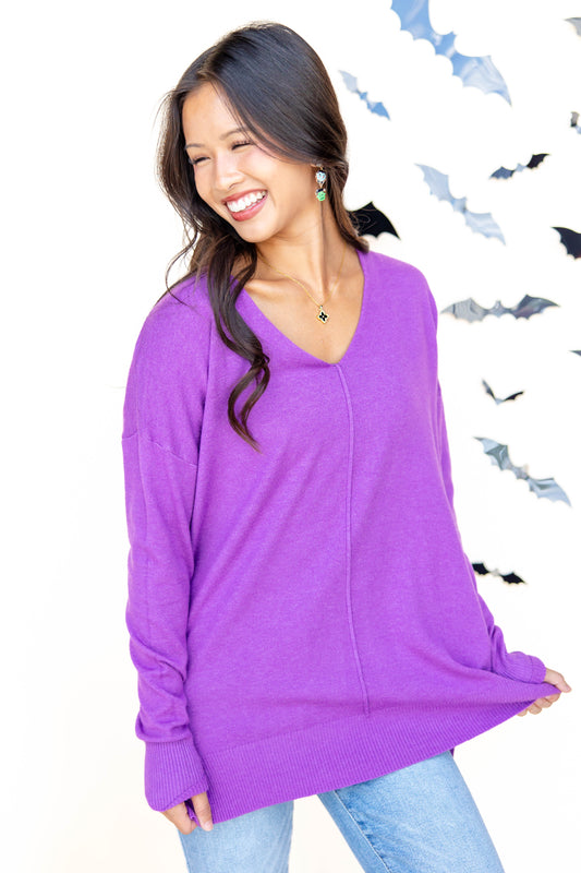 Cozy Trails Long Sleeve Knit Top