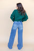 High Hopes Mid Rise Wide Leg Jeans
