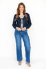 Velvet Shadows Knit Cardigan