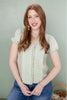 Lace Kissed Beauty Short Sleeve Blouse