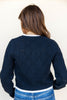 Velvet Shadows Knit Cardigan