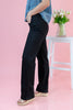 Midnight Move Black Straight Leg Jeans