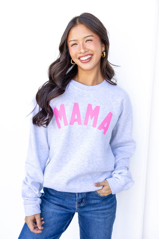 Mama Graphic Crewneck Sweatshirt