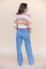 Serendipity Blues Classic Non-Distressed Mid Rise Jeans