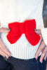 Ribbon Ready Bow Cardigan Sweater