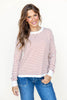 Snug Stripes Long Sleeve Top