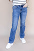3 LENGTHS Shameless Flirt Mid Rise Straight Leg Jeans