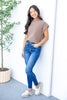 Breaking Rules Button Fly Skinny Jeans