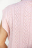 Ciao Bella Mock Neck Cropped Sweater