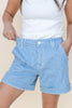 All On The Line Striped Shorts