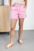 Candy Coated Pink Weekender Cuffed Denim Shorts
