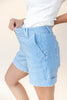 All On The Line Striped Shorts