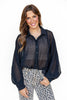 Angelic Skies Button Down Top