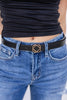 Sharp Lines Geometric Fashion Belt