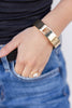 Geometric Edge Bangle Bracelet