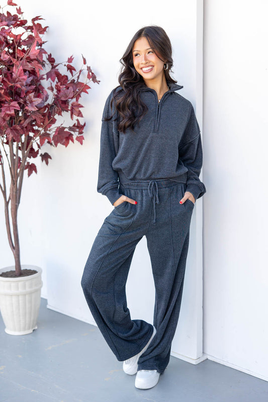 Sleek Street Wide Leg Pants