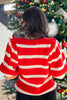 Woven Whimsy Puff Sleeve Sweater