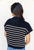 Just My Stripe Short Sleeve Top