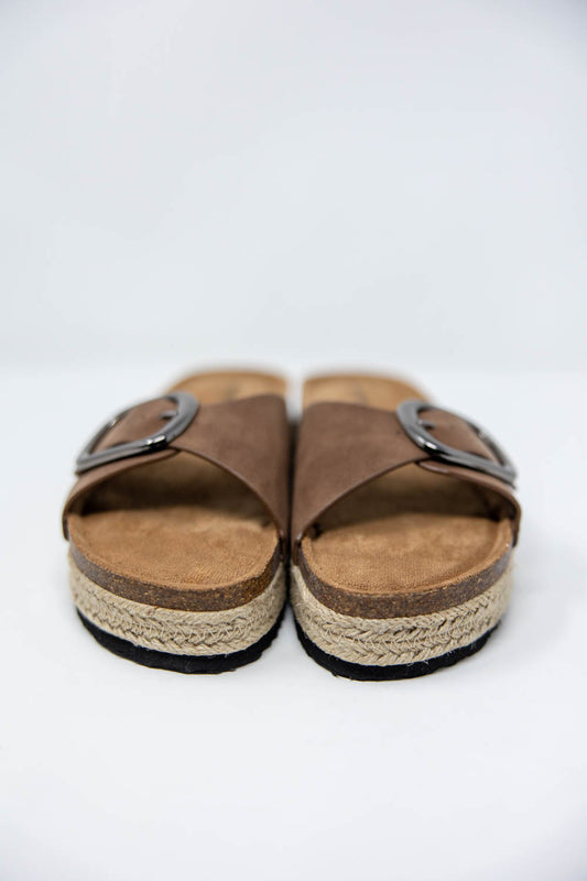 Slide On Over Platform Sandals