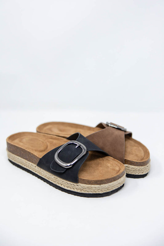 Slide On Over Platform Sandals