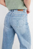 Flex Appeal Vintage Wash Wide Crop Jeans