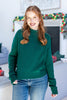 Fireplace Fits Mock Neck Sweater