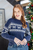 Sweetly Wrapped Fair Isle Bow Sweater