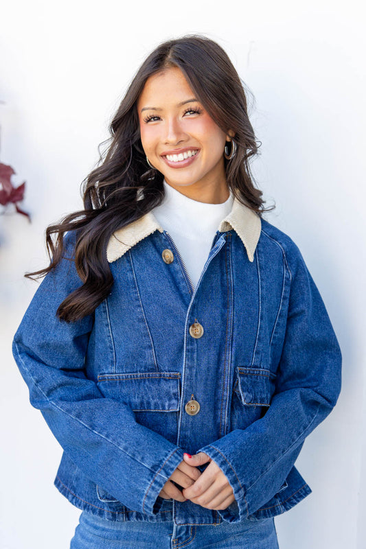 Vintage Valley Vibe Denim Jacket