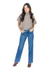 Studded Straight Leg Jeans