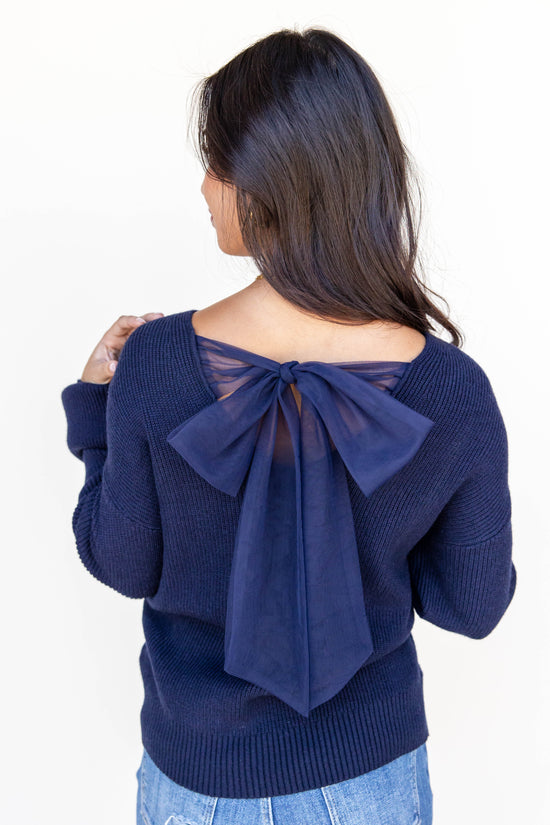 Knot Over You Long Sleeve Sweater