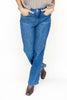 Studded Straight Leg Jeans