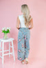 Garden Girlie Floral Print Jeans
