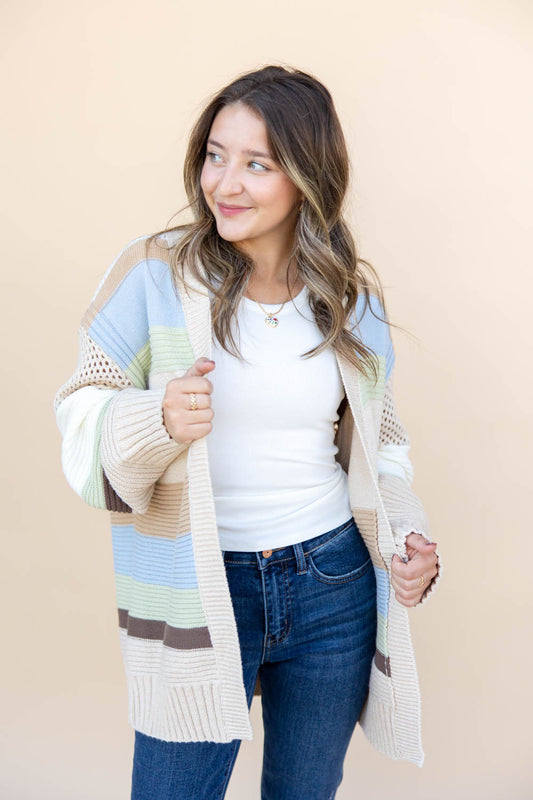 Hue's That Girl Textured Cardigan