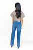 Studded Straight Leg Jeans
