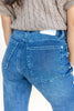 Studded Straight Leg Jeans
