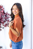 Parisian Romance Mock Neck Short Sleeve Top