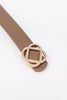 Sharp Lines Geometric Fashion Belt
