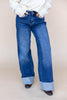 Game Changer Cuffed Wide Leg Jeans