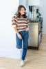 Woven Whimsy Puff Sleeve Sweater