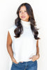 Coconut Grove High-Low Turtleneck Sweater